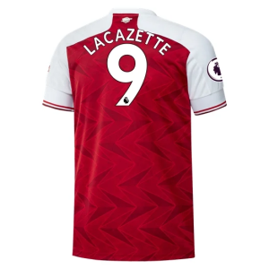 Arsenal Alaxandre Lacazette 9 Hjemmedrakter 2020 21 - Kortermet