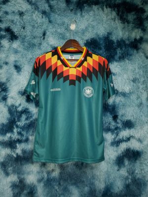 Retro fotballdrakter Tyskland Bortedrakt Adidas 1994